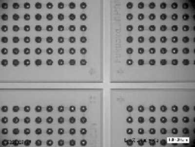 TEG晶圓熱處理后的殘渣評估。200°C1小時