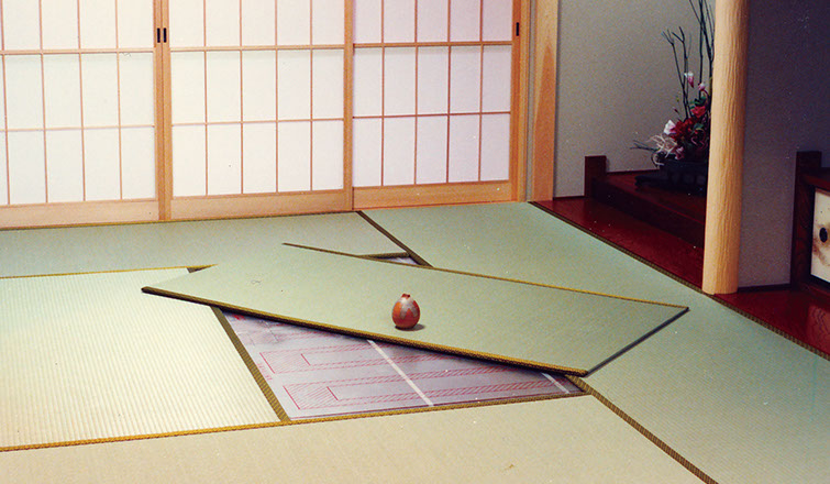 床暖房用畳「小春」施工寫真